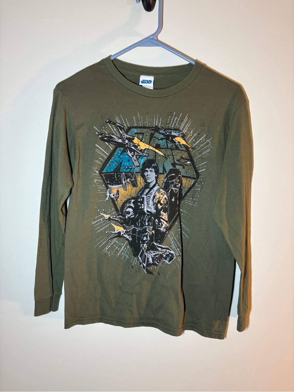 Star Wars Olive Green Crewneck Tee